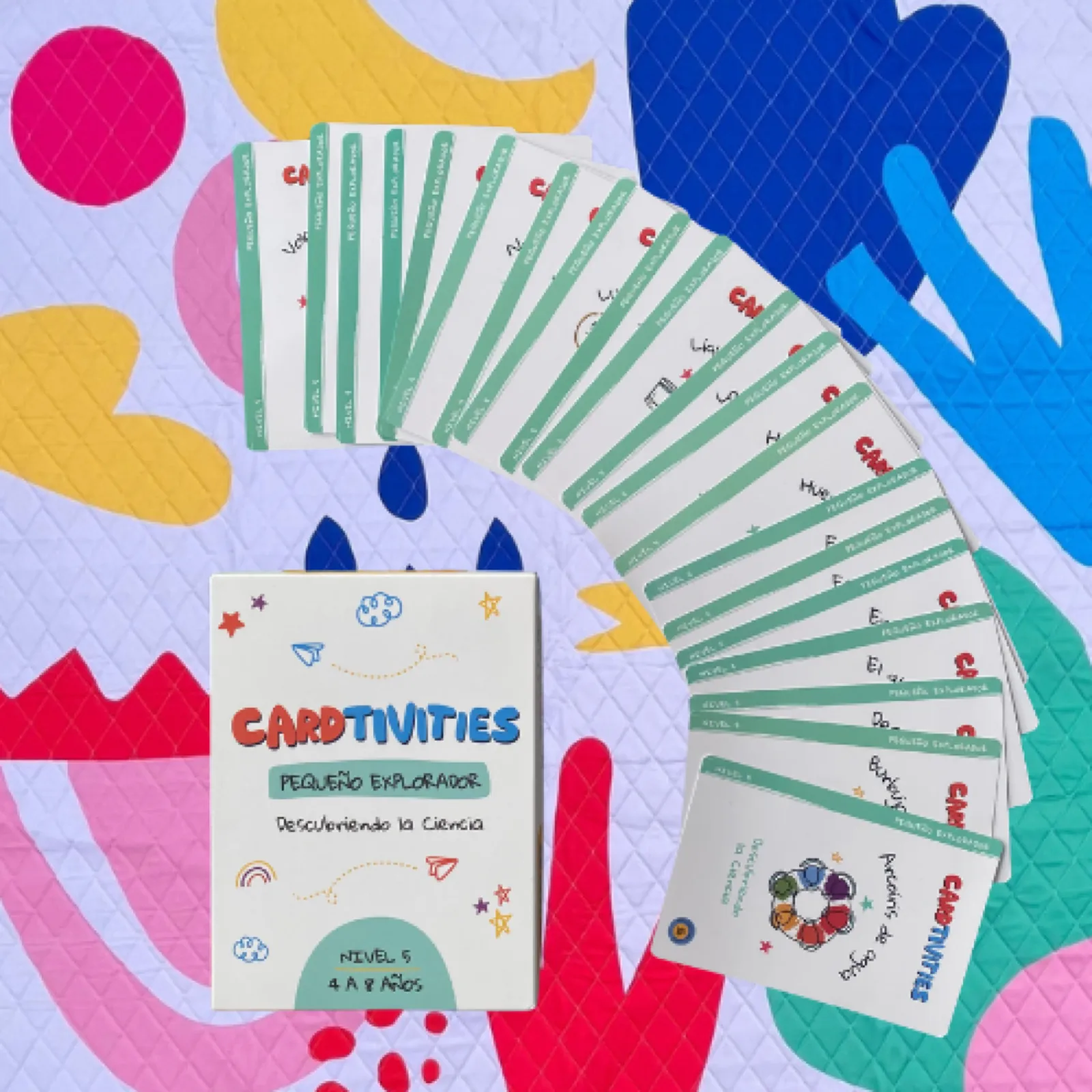 Arma tu pack: PlayMat + CardTivities y obten 30% de descuento