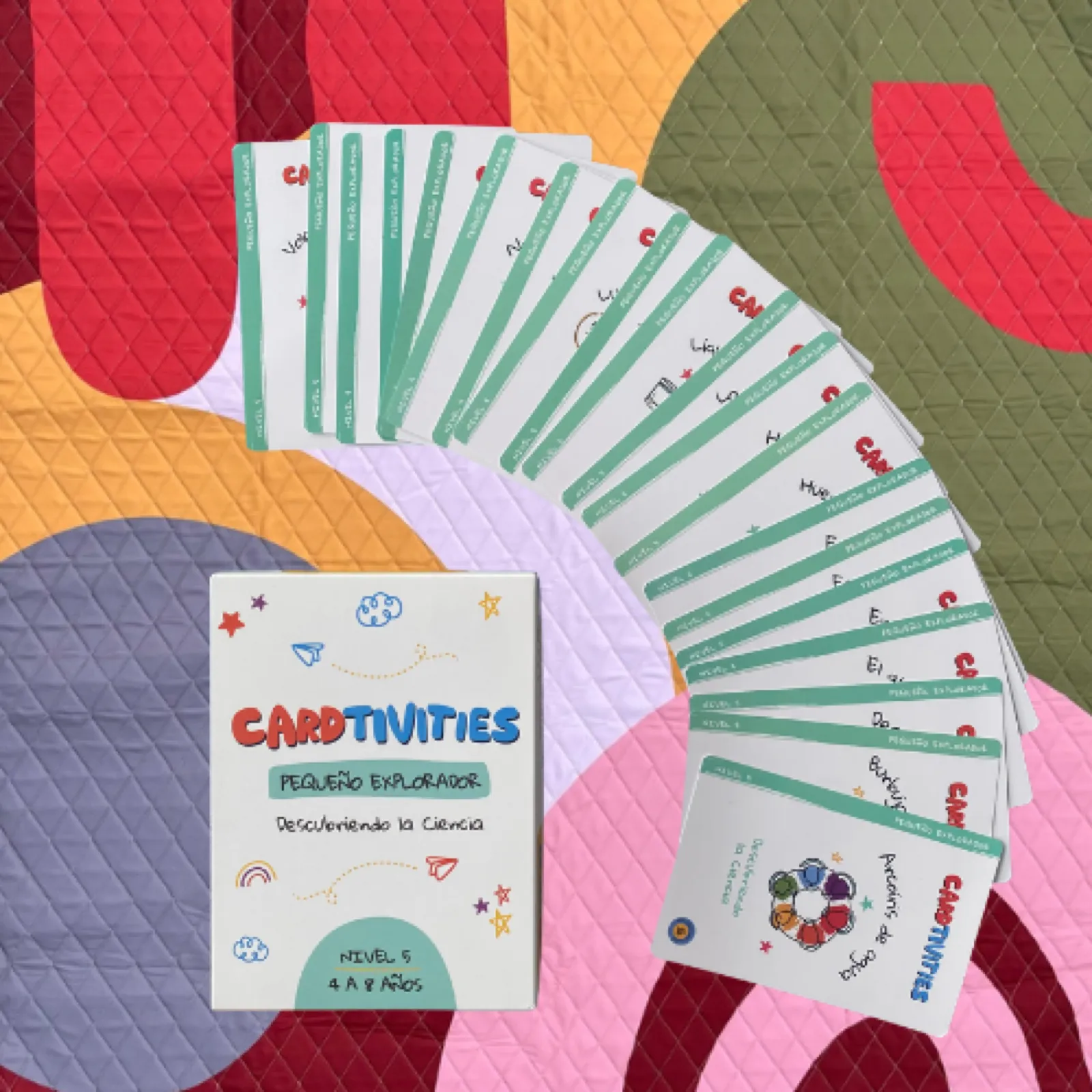 Arma tu pack: PlayMat + CardTivities y obten 30% de descuento